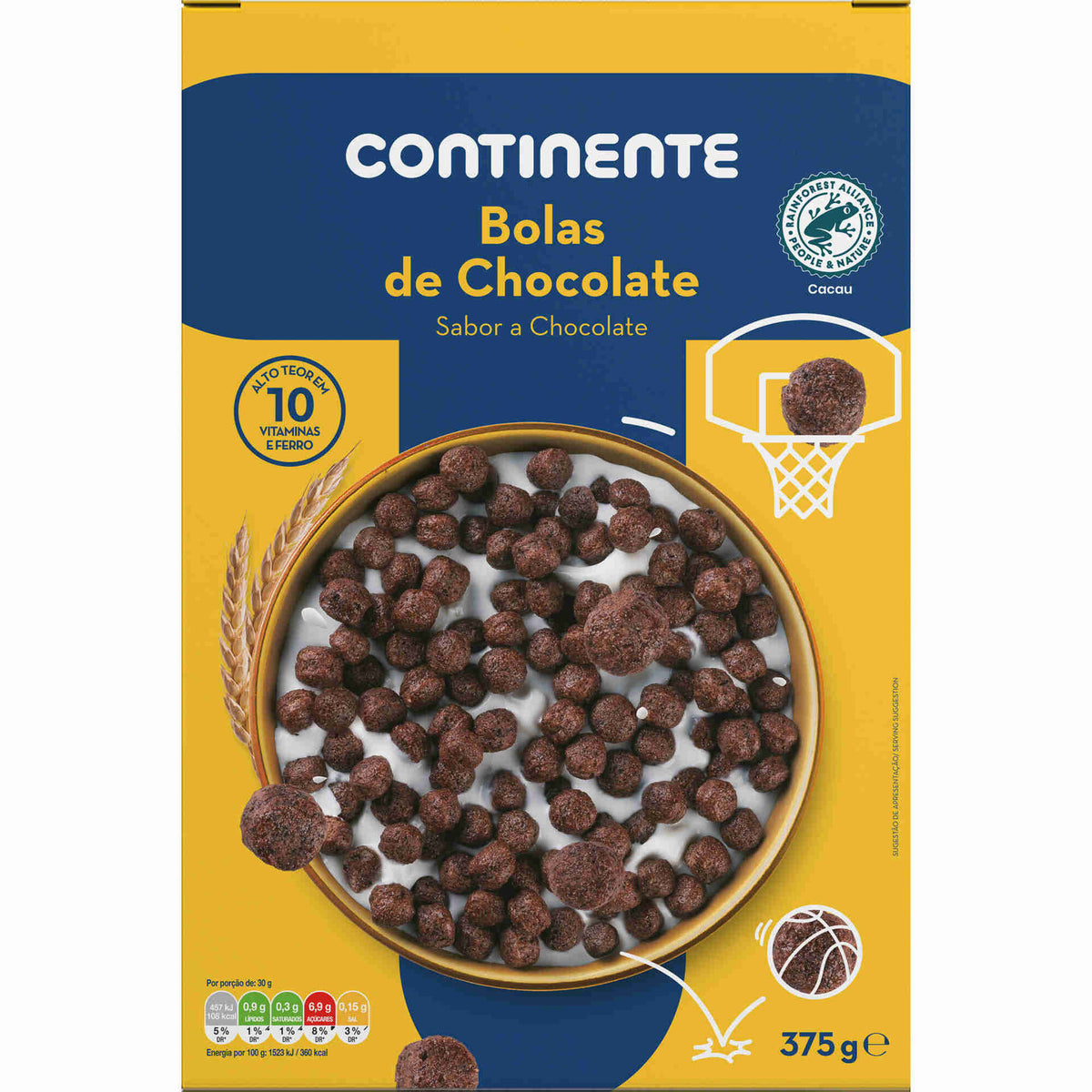 Cereal Balls with Chocolate 375g