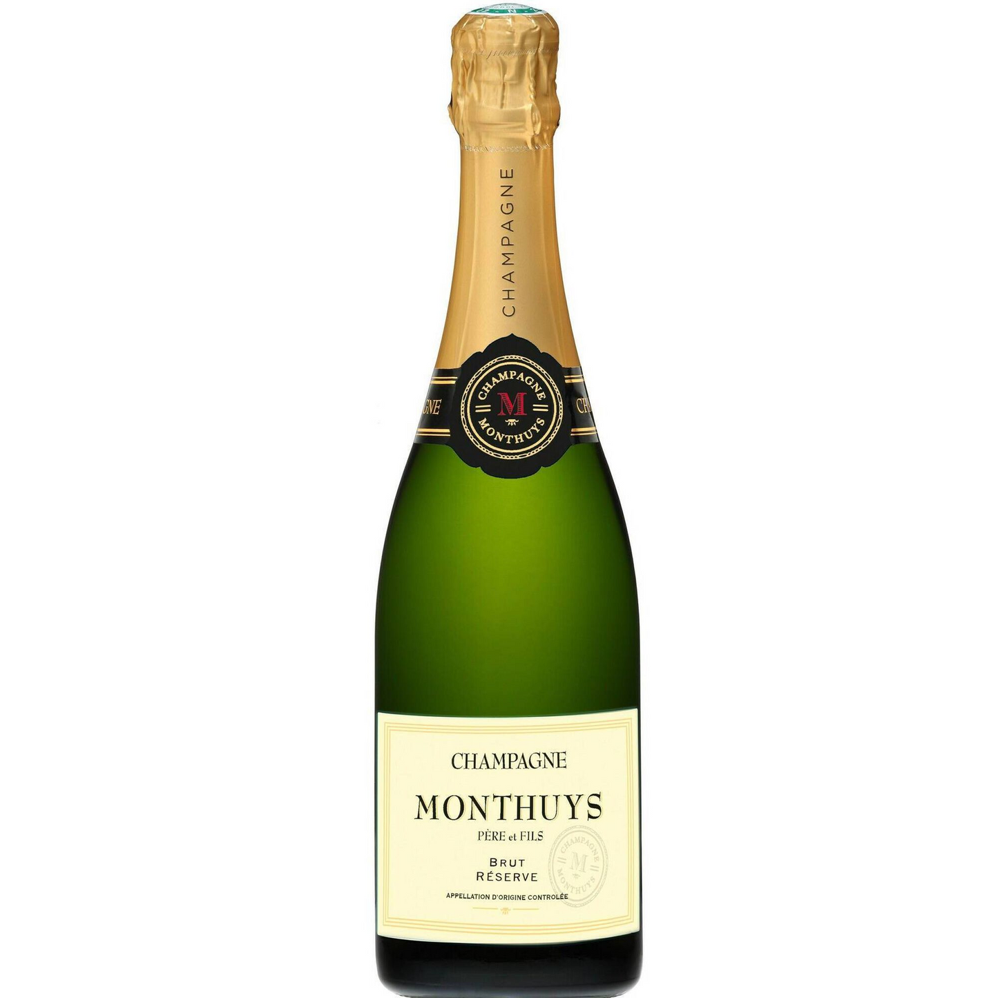 Champagne Monthuys Reserve Brut – 750ml Bottle (13% ABV)