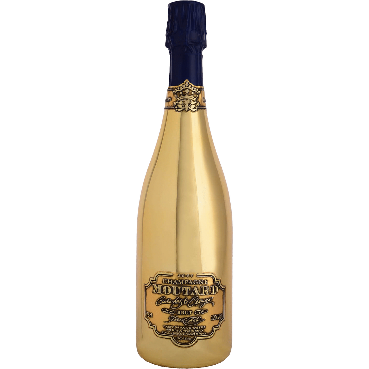 Moutard Cuvée Champagne Gold Brut – 750ml Bottle (12% ABV)