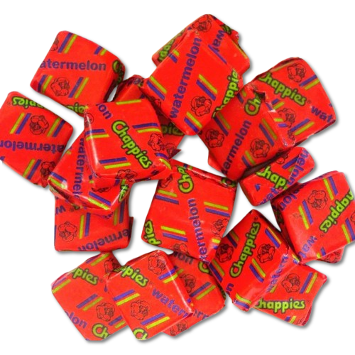 Chappies Bubble Gum Watermelon classic fruity chewing gum single unit
