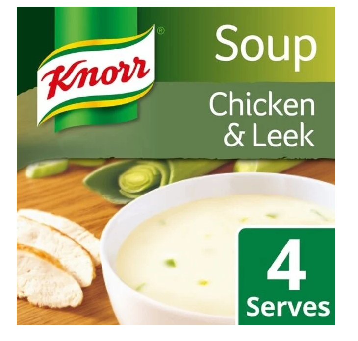 Chicken And Leek Dry Packet Soup 60g