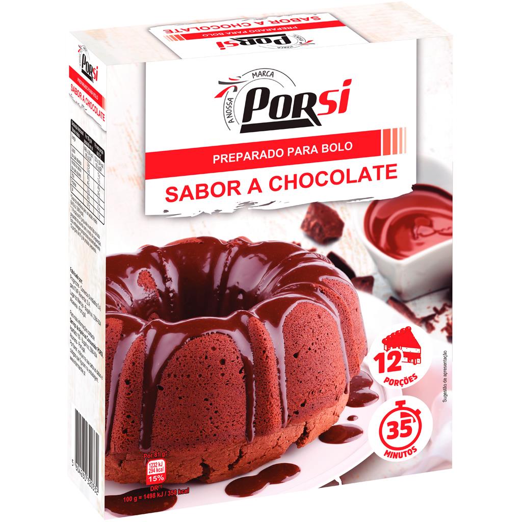 Porsi Chocolate Cake Mix 500g