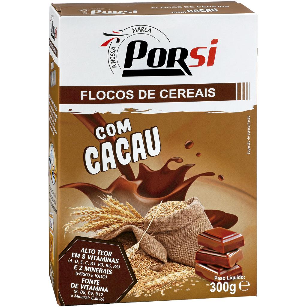 Porsi Chocolate Cereal Flakes 300g