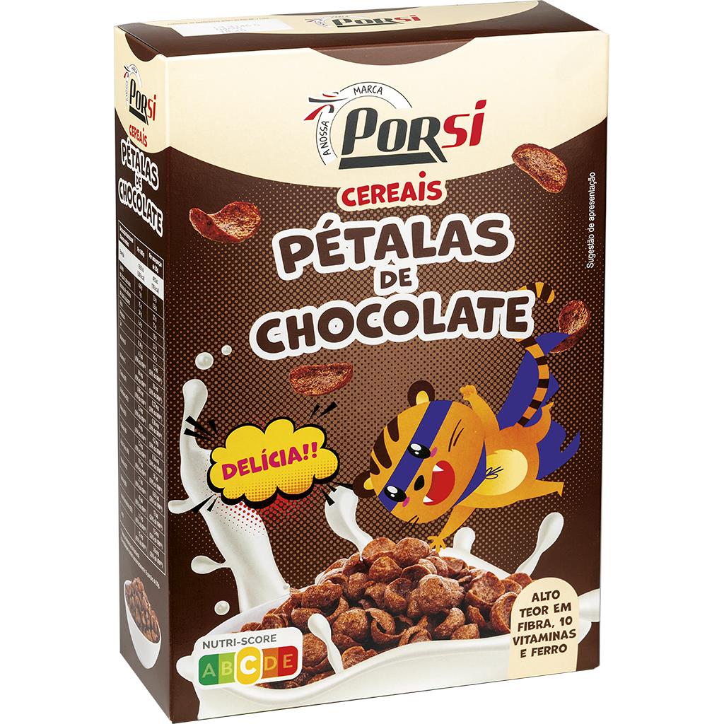 Porsi Chocolate Petals Cereal 500g