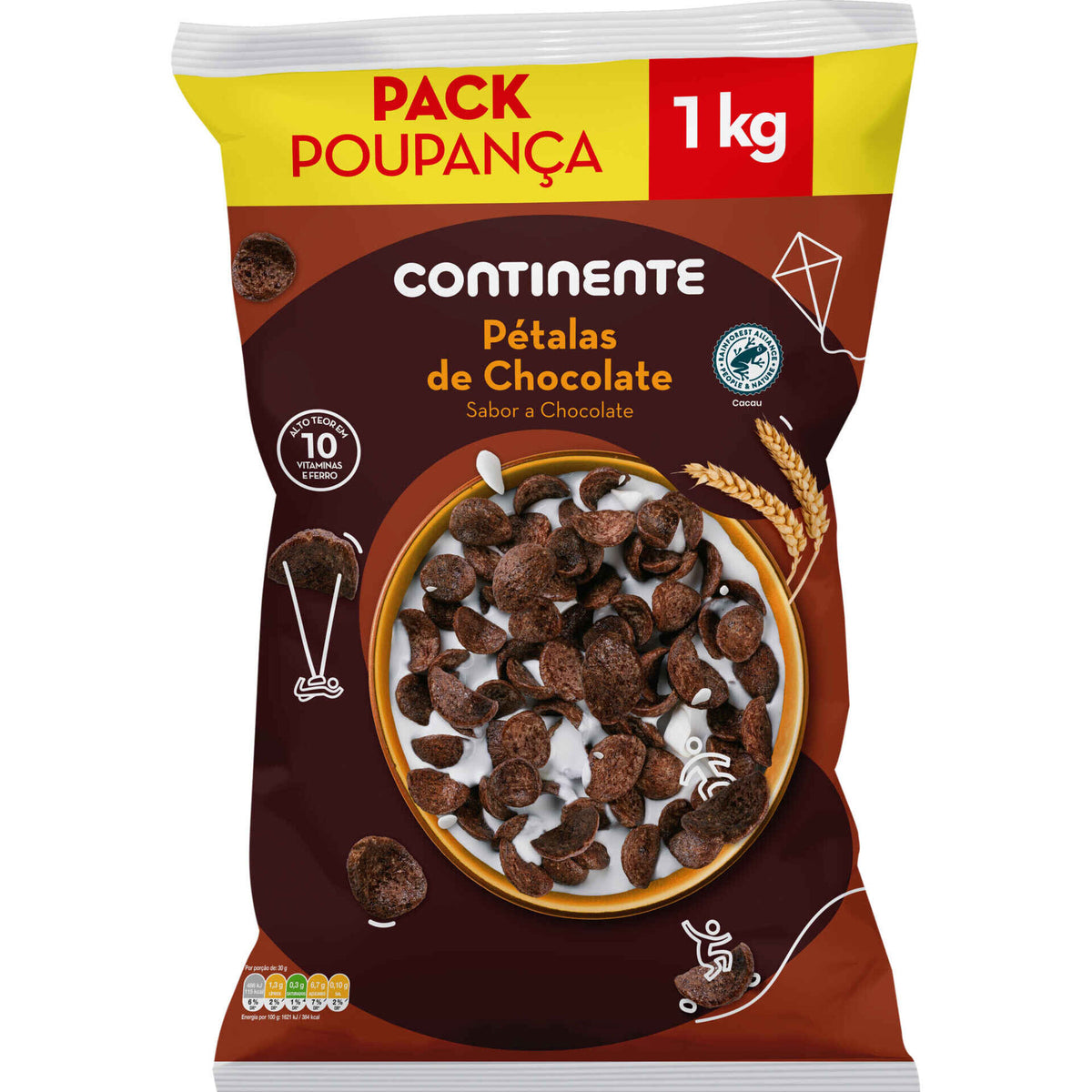 Chocolate Petals Cereal Savings Pack 1kg