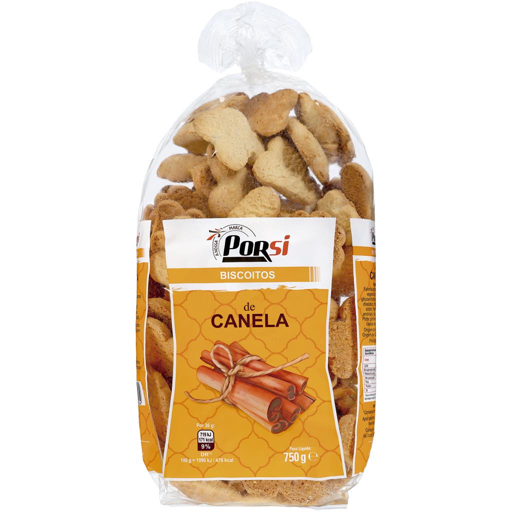 Porsi Cinnamon Biscuits 750g