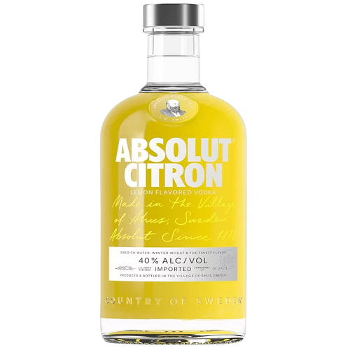Absolut Vodka – Absolut Vodka Citron 700ml (40% AVB) – 700ml – 40% AVB – Vodka – Spirits – South African Products