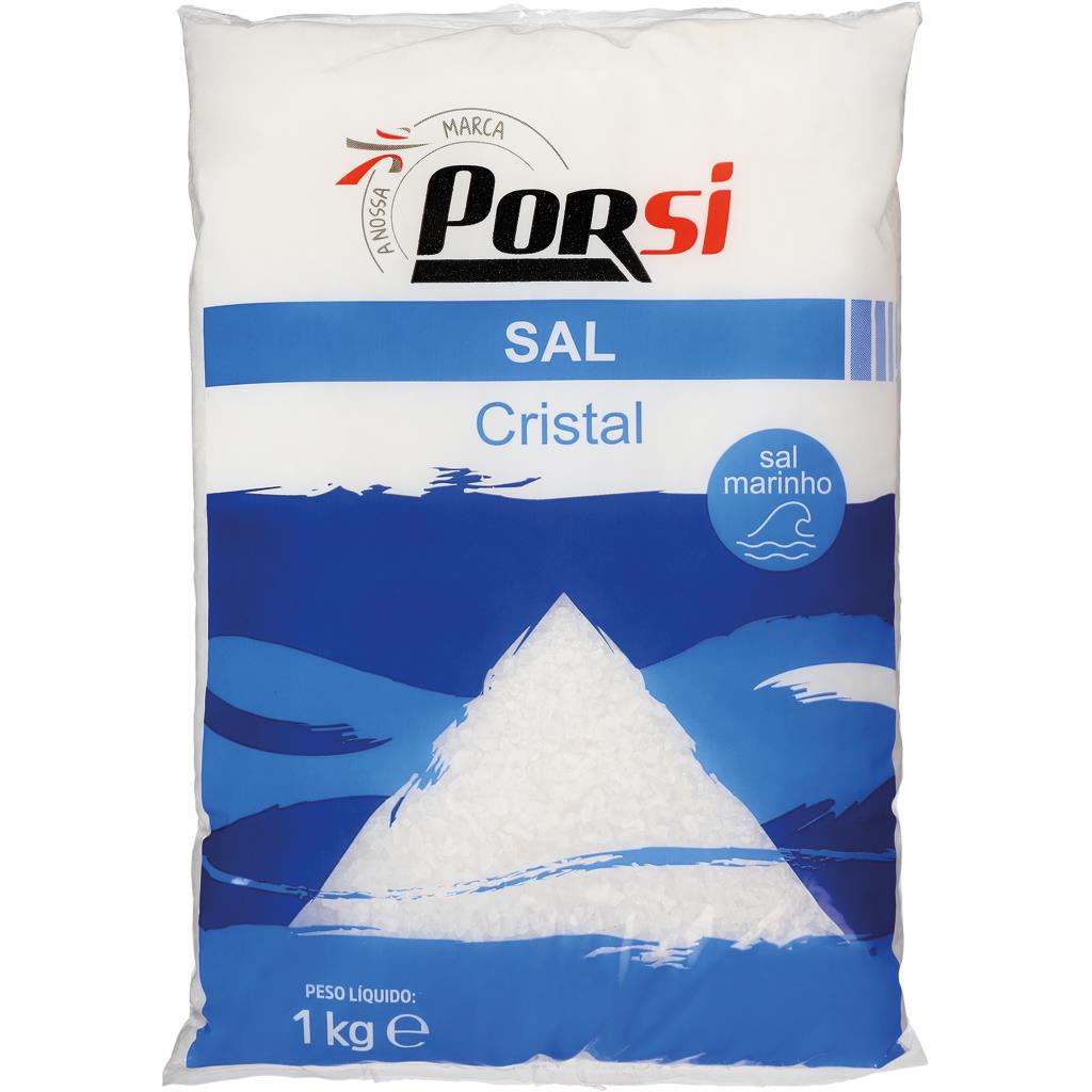 Porsi Coarse Purified Sea Salt 1kg