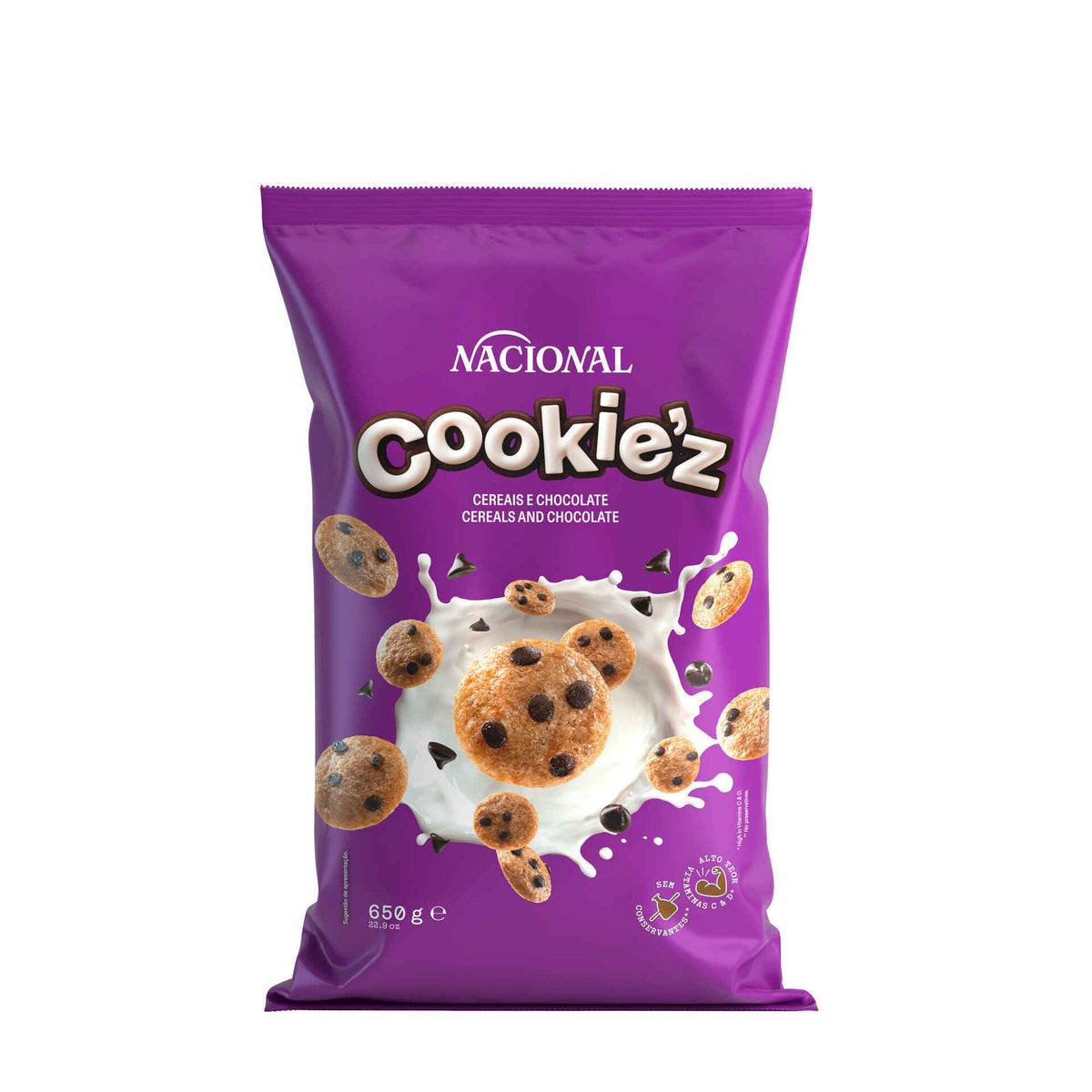 Nacional Cookie'z Chocolate Cereal 650g