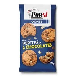 Porsi Cookies with Dark and Milk Chocolate 200g