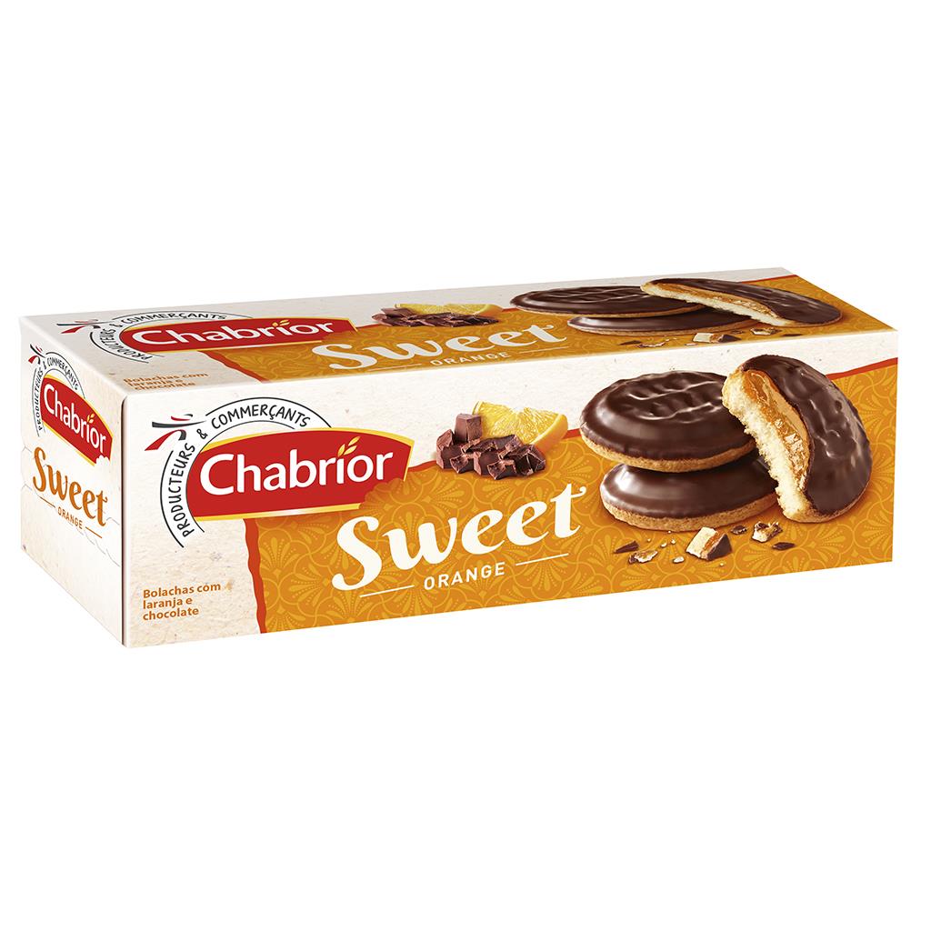 Chabrior Orange Sponge Biscuits with Chocolate 150g