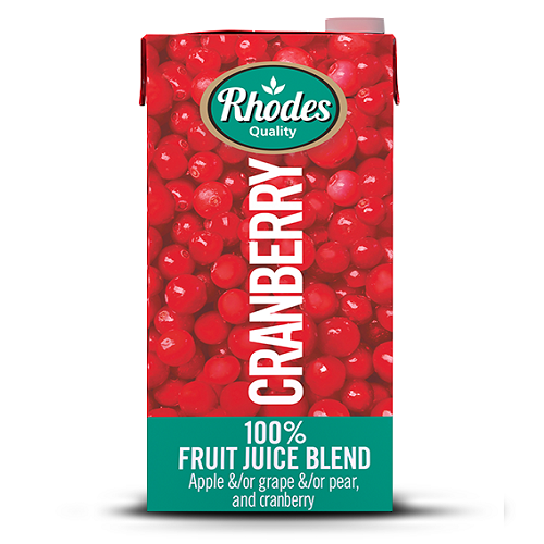 Cranberry Fruit Juice Rhodes 200ml