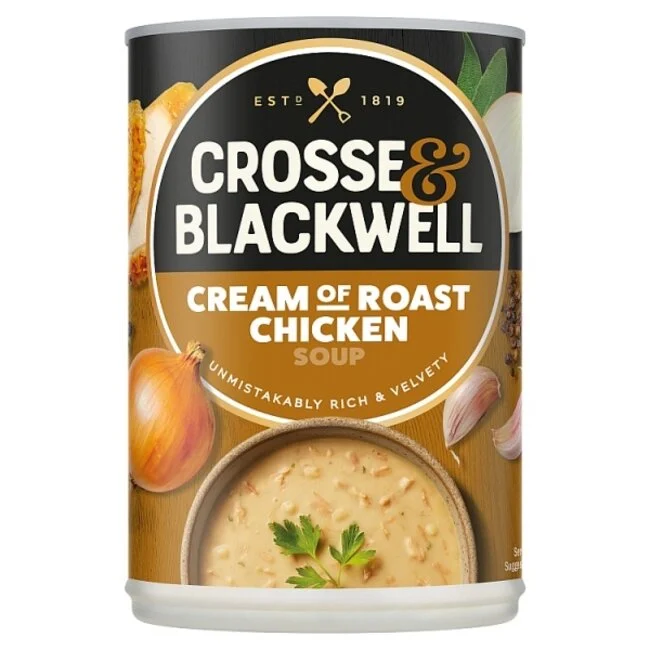 Cream of Roast Chicken Soup 400g – Rich, Savoury & Comforting