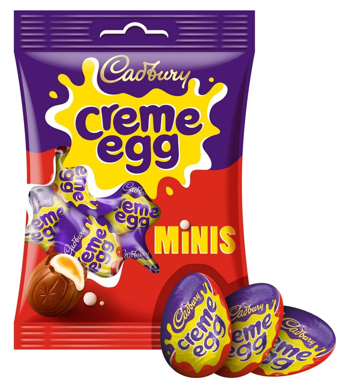 Creme Eggs Minis Cadbury – Soft Sweet Favourites – Share Bag