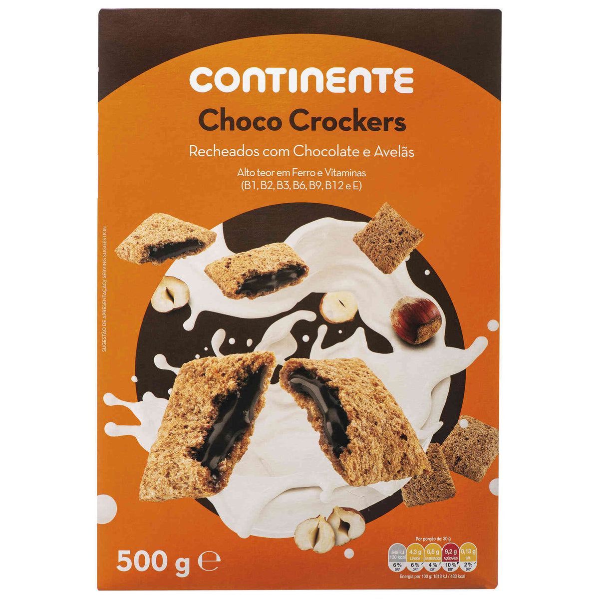 Crockers Cereal with Chocolate Filling 500g