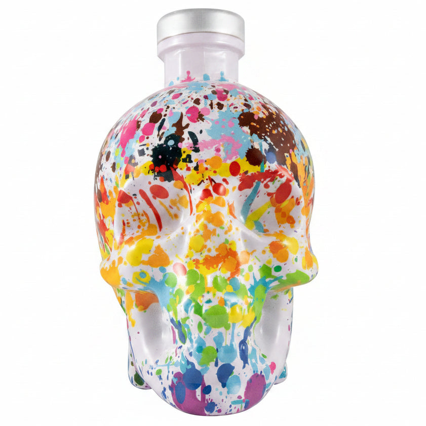 Crystal Head Paint Your Pride Limited Edition Vodka 700ml 40% ABV colourful collectible Canadian skull bottle vodka