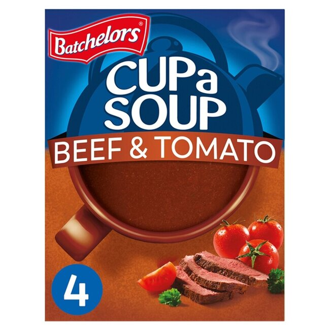 Sopa de carne y tomate (taza A) 4 unidades 88 g