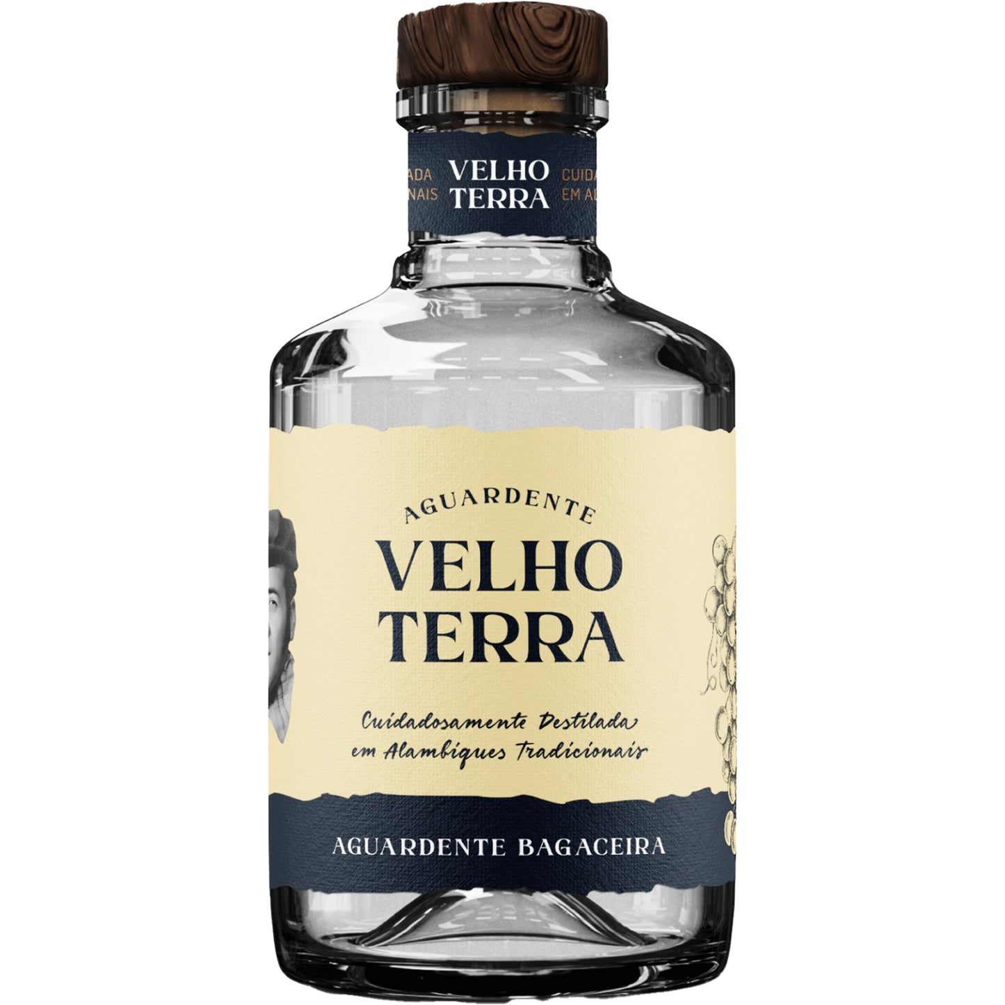 DF Distillery Velho Terra bagaceira 700ml 38 percent abv premium portuguese grape pomace spirit bottle