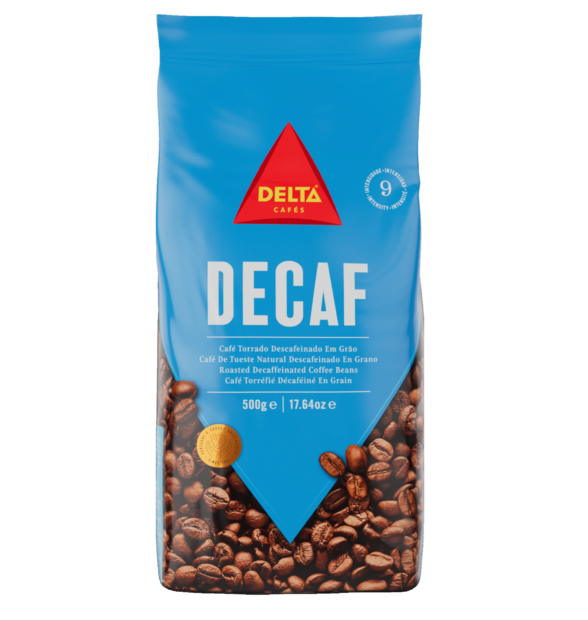 Café descafeinado en grano Delta Coffee 500 g