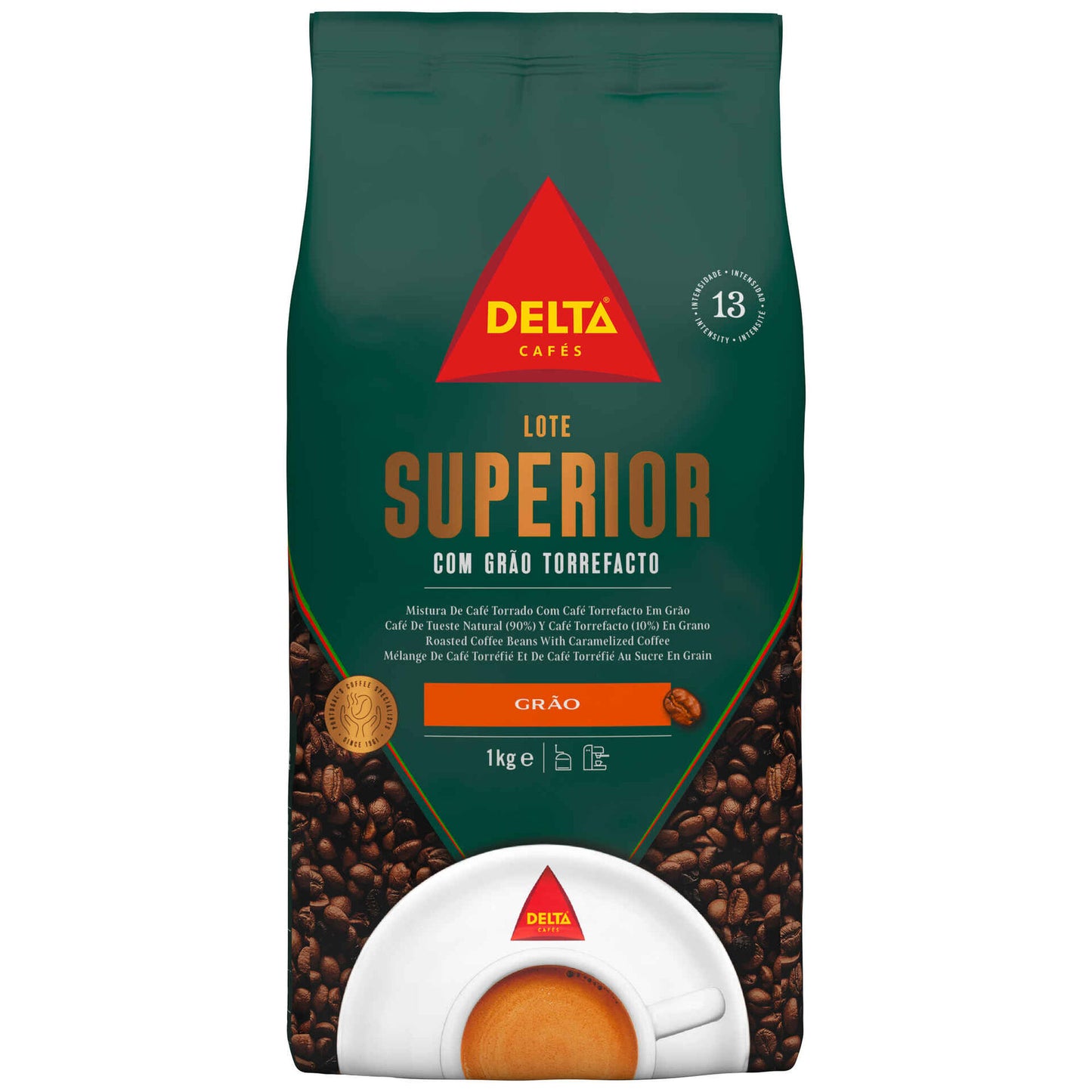 Delta Roasted Coffee Beans Lote Superior 1kg
