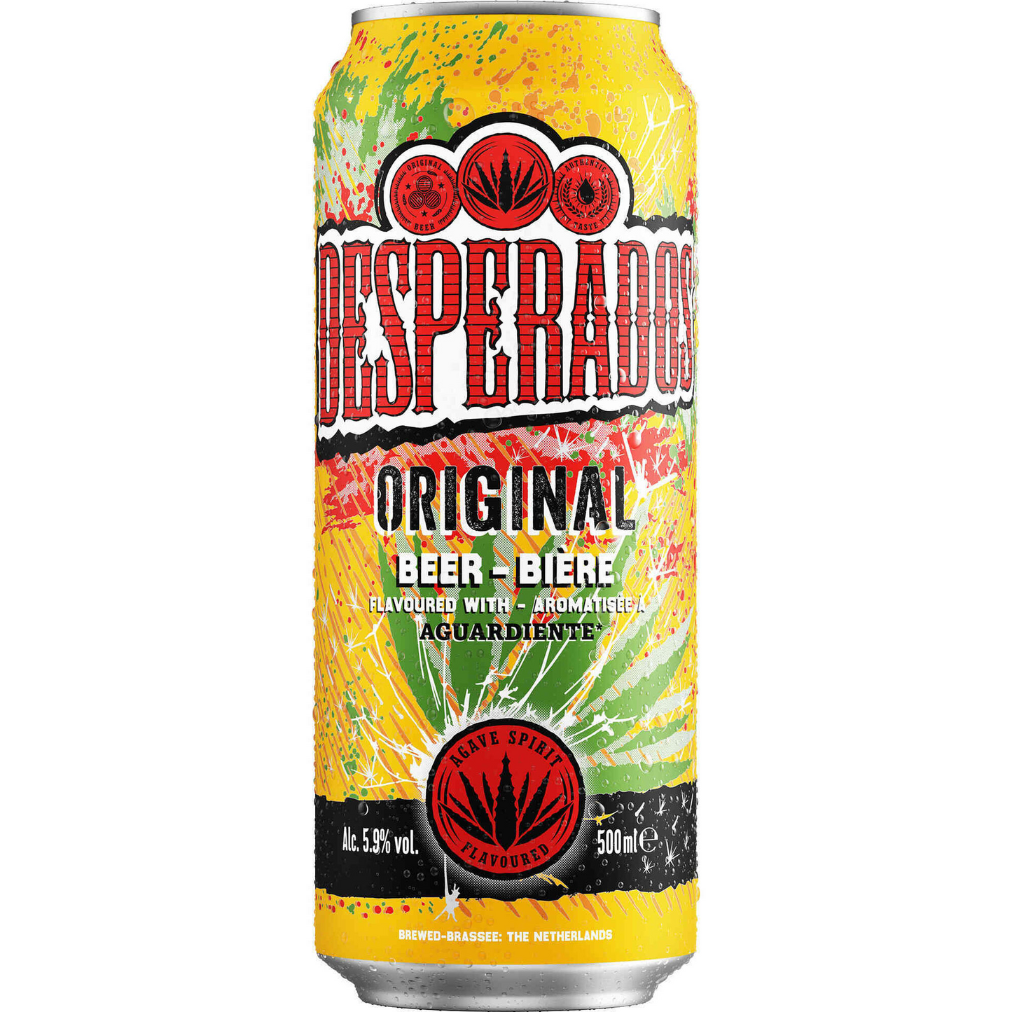 Desperados Tequila Beer – 500ml Can (5.9% ABV) | Tequila-Flavoured Lager