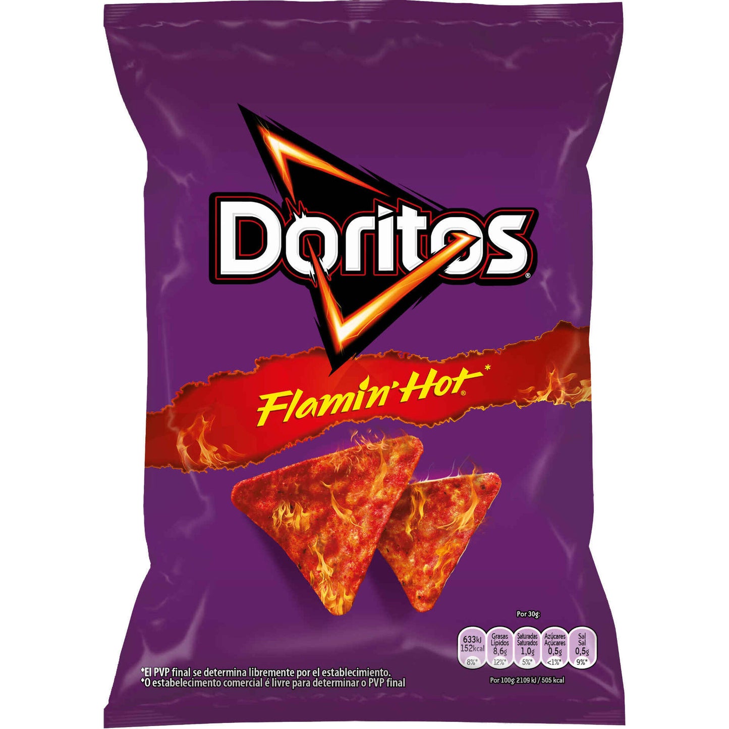 Doritos Flamin’ Hot Corn Snacks 75g Fiery Crunchy Tortilla Chips Chips and Pop Corn South African Products