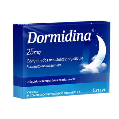 Dormidine 25 mg 14 tablets