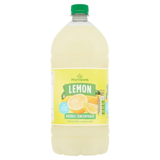 Doppelkonzentrat Lemon Squash Morrisons 1,5L