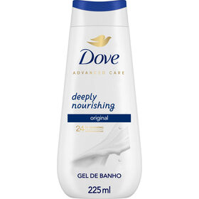 Dove advanced care deeply nourishing shower gel 225ml body wash bath shower hygiene skin care