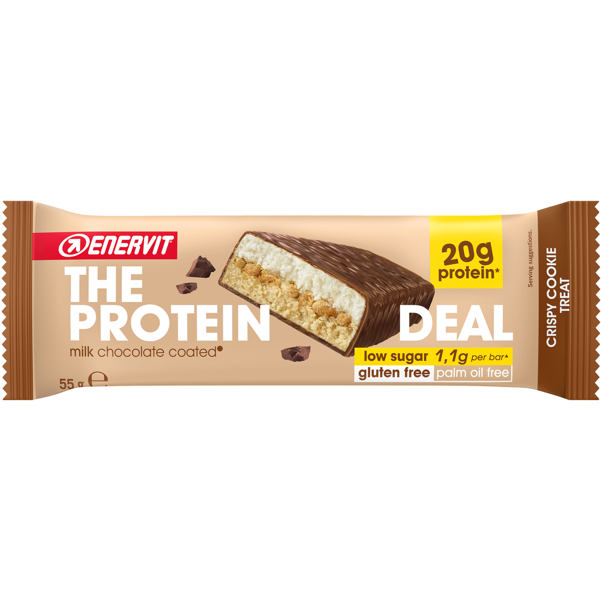 Enervit Gluten Free Protein Cookie Bar 55g