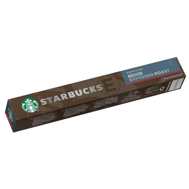 Espresso Roast Decaf Nespresso Starbucks
