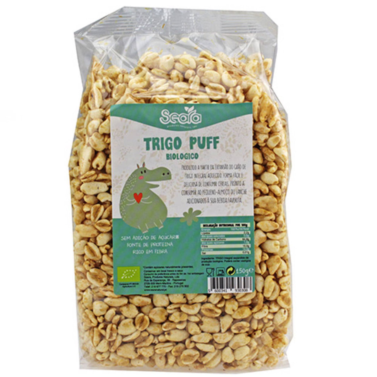 Seara Organic Puffed Wheat 150g