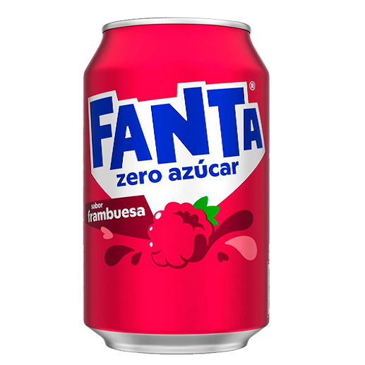 Fanta Raspberry 330ml raspberry soda fruity soft drink fizzy beverage carbonated drink refreshing berry soda Europe