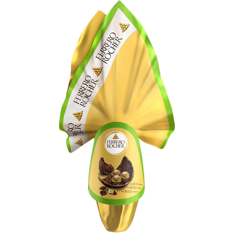Ferrero Rocher Milk Chocolate Egg 213 g XXL hazelnut milk chocolate Easter egg Easter Treats and Gifts – Limited Edition Seasonal Specials