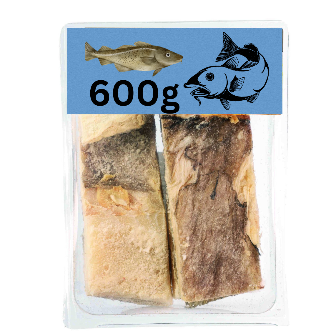 Bacalhau Postas – Dried Cod Steaks 600g | Authentic Stockfish Cuts