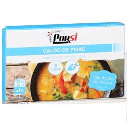 Porsi Fish Stock Cubes 80g
