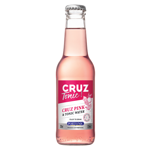Fresh Cruz Pink & Tonic – 200-ml-Dose (5,5 % ABV) | Moderner Portweincocktail
