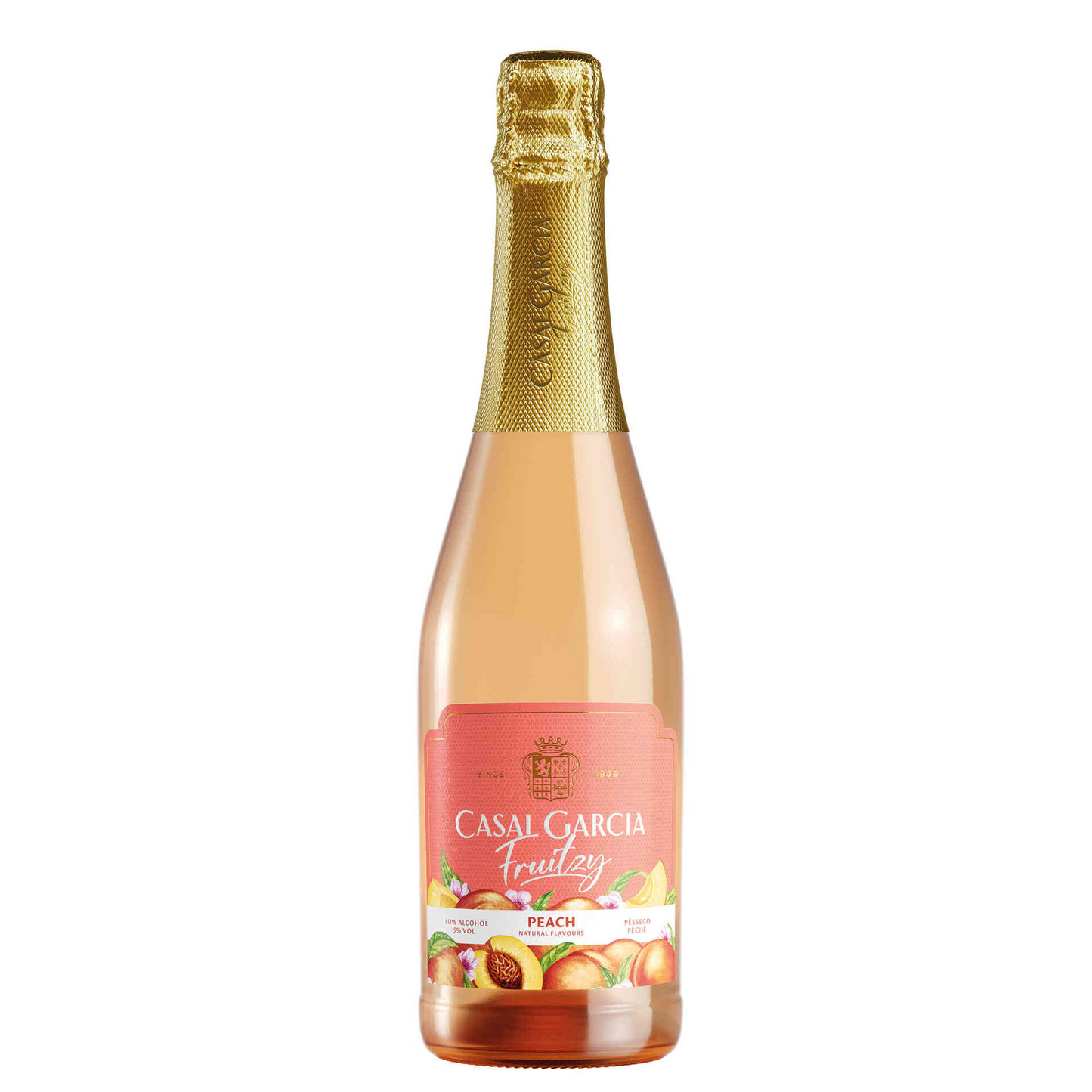 Casal Garcia Fruitzy Peach Cocktail – 750ml Bottle (5.5% ABV)