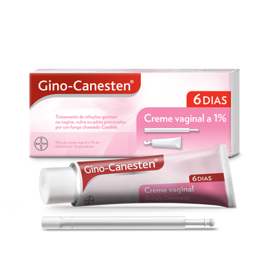 Gino-Canesten Creme Vaginal Antifúngico 1% 50g