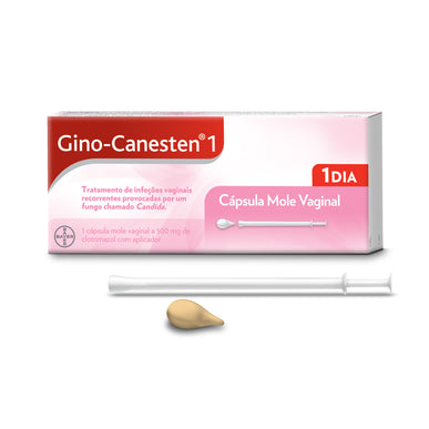 Gino-Canesten Vaginal Soft Capsule 500mg 1 softgel