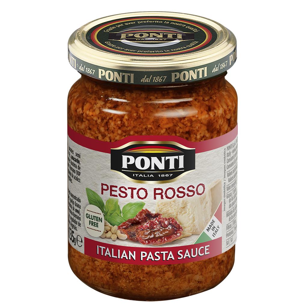 Ponti Gluten Free Pesto Rosso 135g
