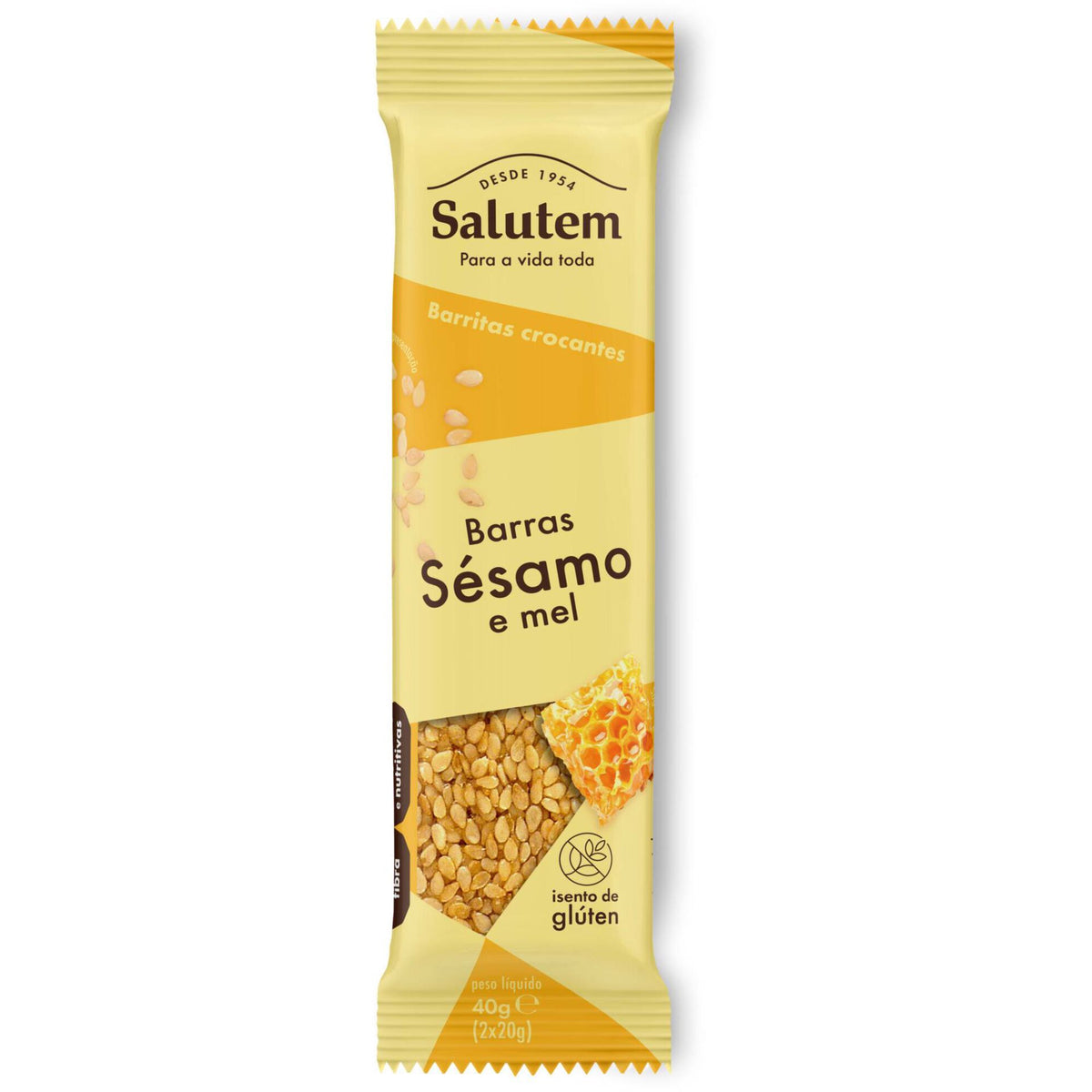 Salutem Gluten Free Sesame and Honey Bar 40g
