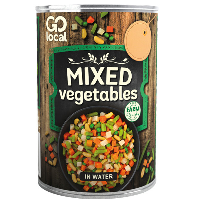 Mixed Vegetables 300g Go Local