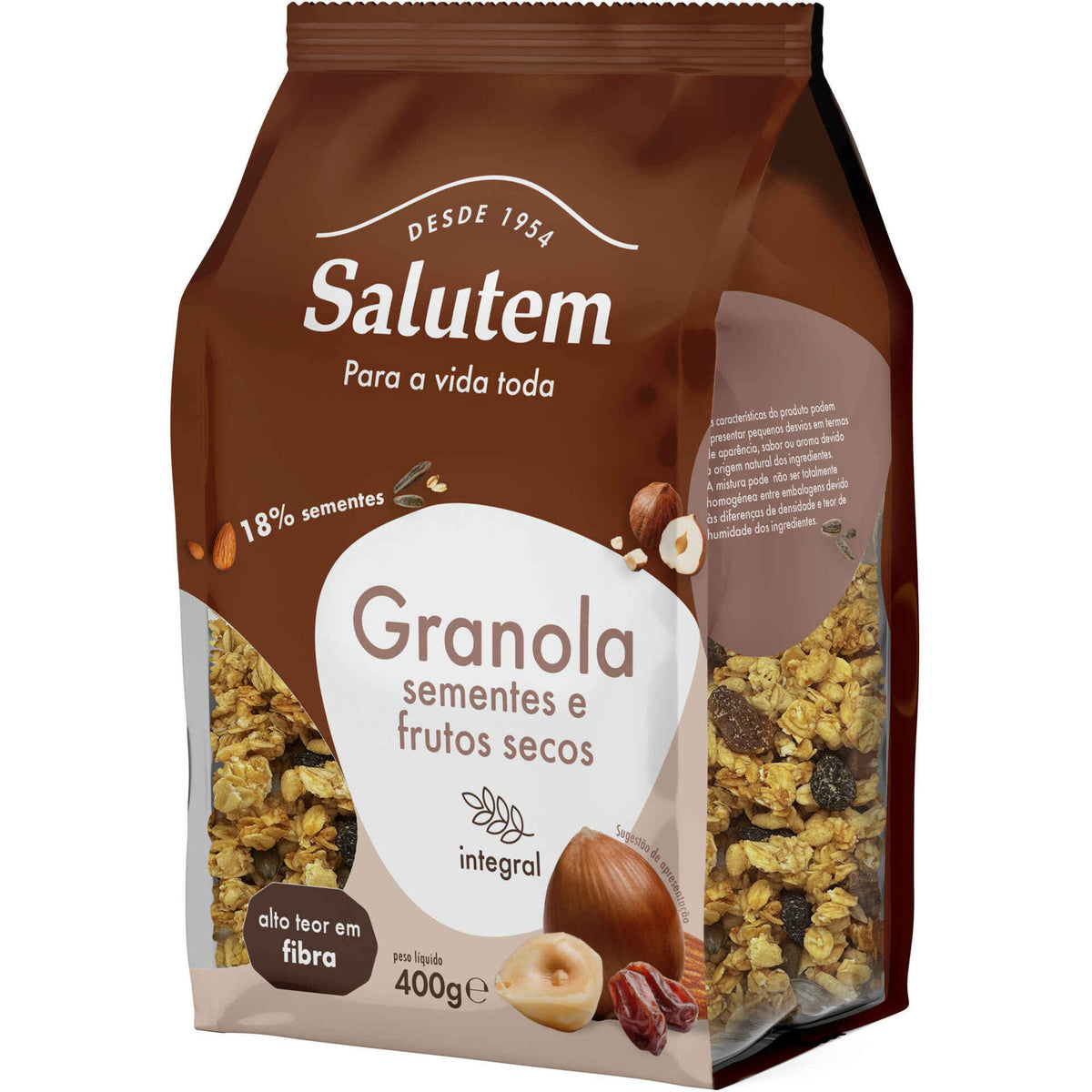 Salutem Granola with Seeds and Dried Fruit 400g