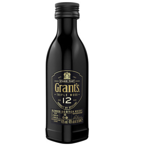 Grant’s Scotch Whisky Mini – 25ml (40% ABV) | Smooth Pocket-Sized Classic
