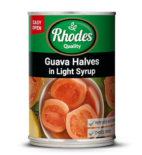 Guava Halves in Light syrup Rhodes 410g