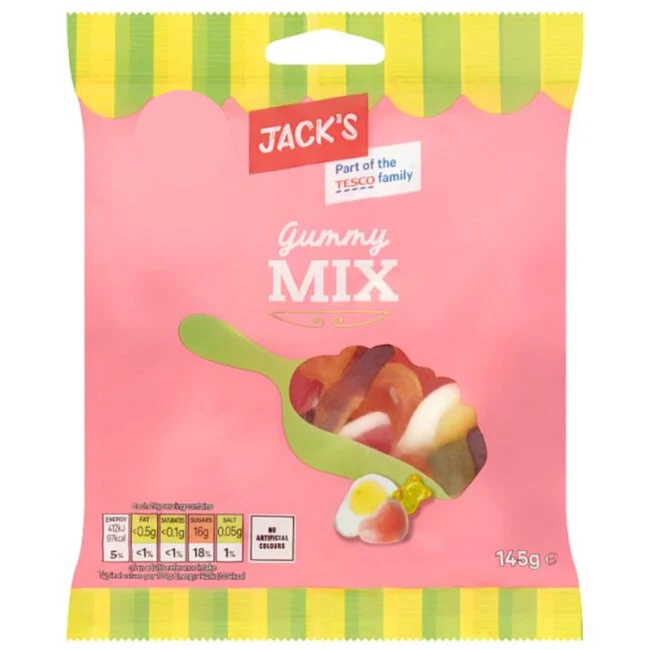 Gummibärchen-Mix 145g Jacks