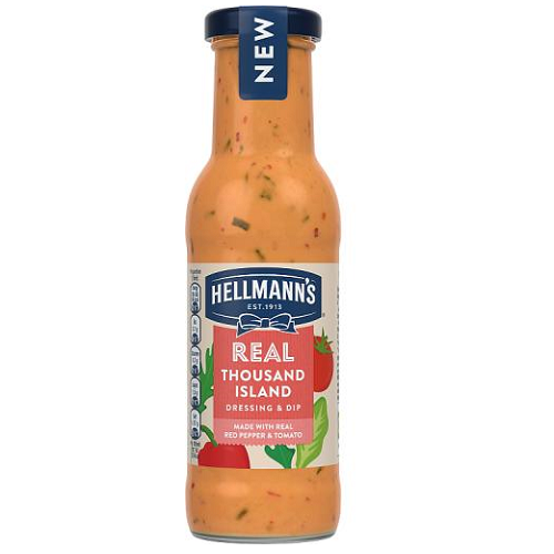 Hellmann's Deli Style Thousand Island Dressing – 250-ml-Flasche