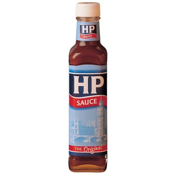 HP The Original Squeezy 225 g brown sauce British table sauce classic tangy savoury condiment Table Sauces