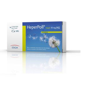 Heperpoll Tablets Apple 10mg Anti-allergic 14 tablets